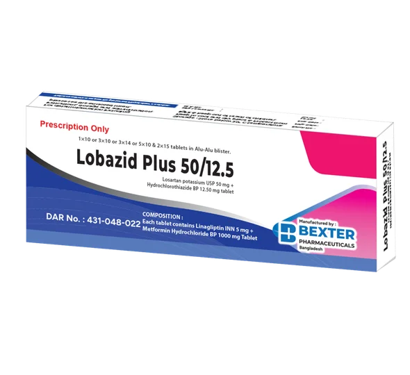 Lobazid Plus 50/12.5